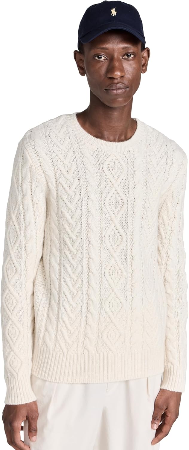 POLO RALPH LAUREN Мужской свитер Better Aran Cable, Oatmeal Combo
POLO RALPH LAUREN Мужской свитер Better Aran Cable, Oatmeal Combo