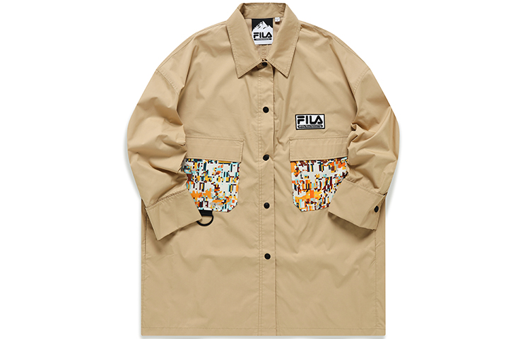 FILA FUSION White Mountaineering, Рубашка Women's Dark Buckwheat Khaki
FILA FUSION White Mountaineering, Рубашка Women's Dark Buckwheat Khaki