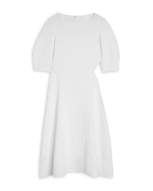 Льняное платье миди Jil Sander, белый
Льняное платье миди Jil Sander, белый