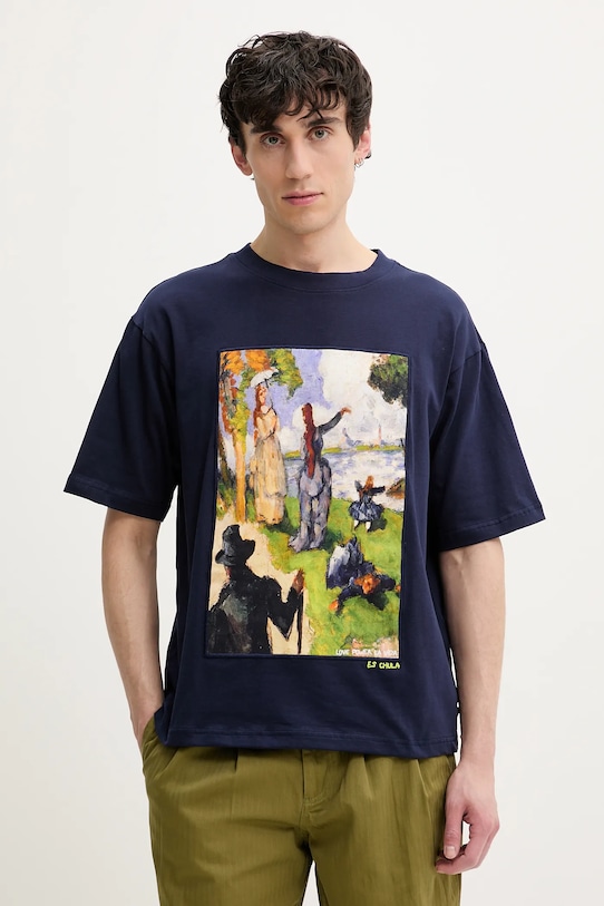 Хлопковая футболка MANITOBA Desigual, темно-синий
Хлопковая футболка MANITOBA Desigual, темно-синий