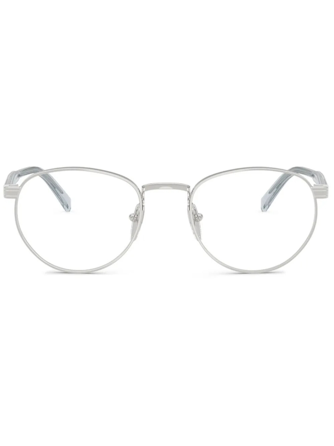 Prada Eyewear очки в круглой оправе, серебряный
Prada Eyewear очки в круглой оправе, серебряный