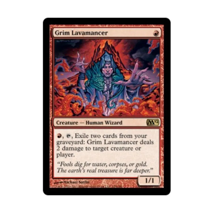 CCG Мрачный лавомант (клавиша R), MTG - Magic 2012
CCG Мрачный лавомант (клавиша R), MTG - Magic 2012