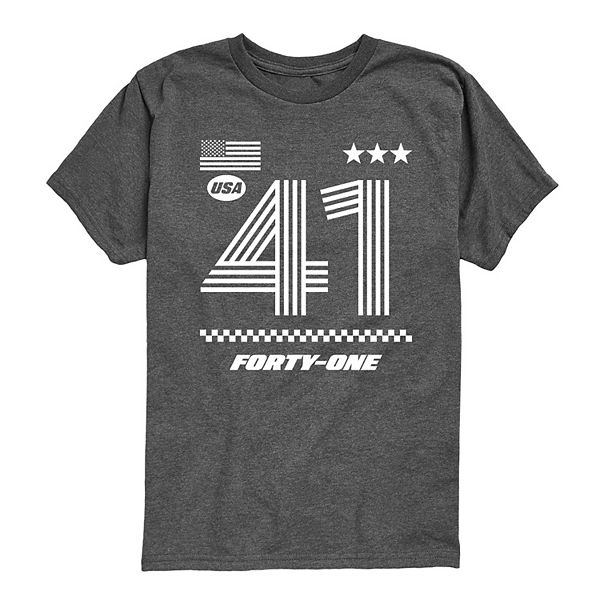 Футболка с принтом для мальчиков 8-20 41 jersey Licensed Character, Heather Charcoal
Футболка с принтом для мальчиков 8-20 41 jersey Licensed Character, Heather Charcoal