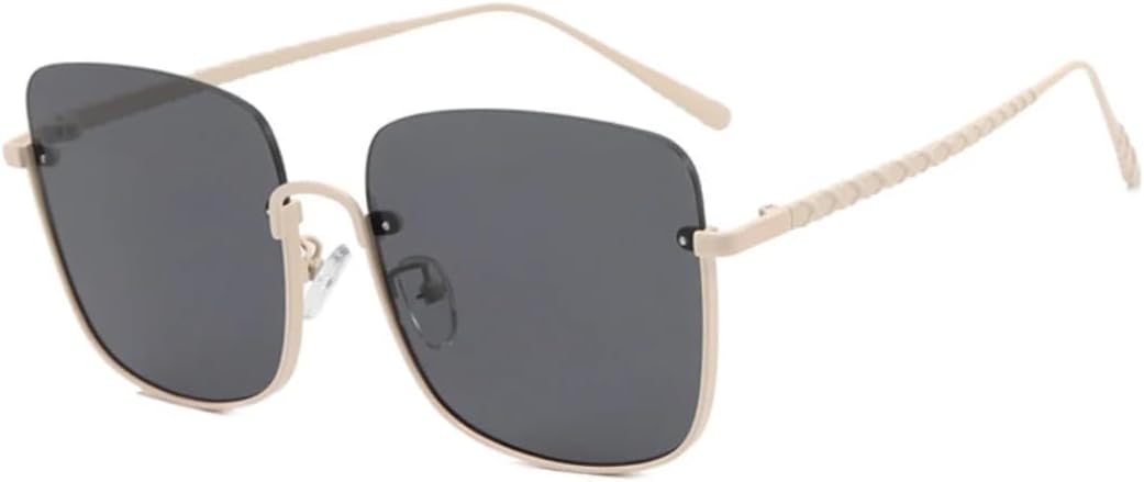 Мужские солнцезащитные очки в металлической полуободковой оправе, винтажные, роскошные, модные, солнцезащитные очки, трендовые, с защитой от УФ-излучения UV400 VVTWSSW, Beige Grey
Мужские солнцезащитные очки в металлической полуободковой оправе, винтажные, роскошные, модные, солнцезащитные очки, трендовые, с защитой от УФ-излучения UV400 VVTWSSW, Beige Grey