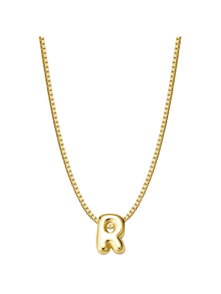 Glanzstücke München Серебряное колье с буквой R в оправе из желтого золота
Glanzstücke München Серебряное колье с буквой R в оправе из желтого золота
