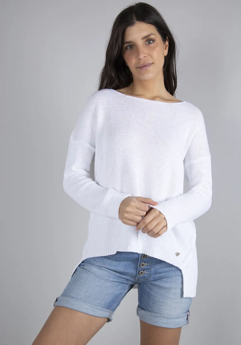 Пожалуйста, джинсовый свитер с круглым вырезом "PL-M49", красивого меланжевого цвета, один размер Please Jeans, цвет Bianco
Пожалуйста, джинсовый свитер с круглым вырезом "PL-M49", красивого меланжевого цвета, один размер Please Jeans, цвет Bianco