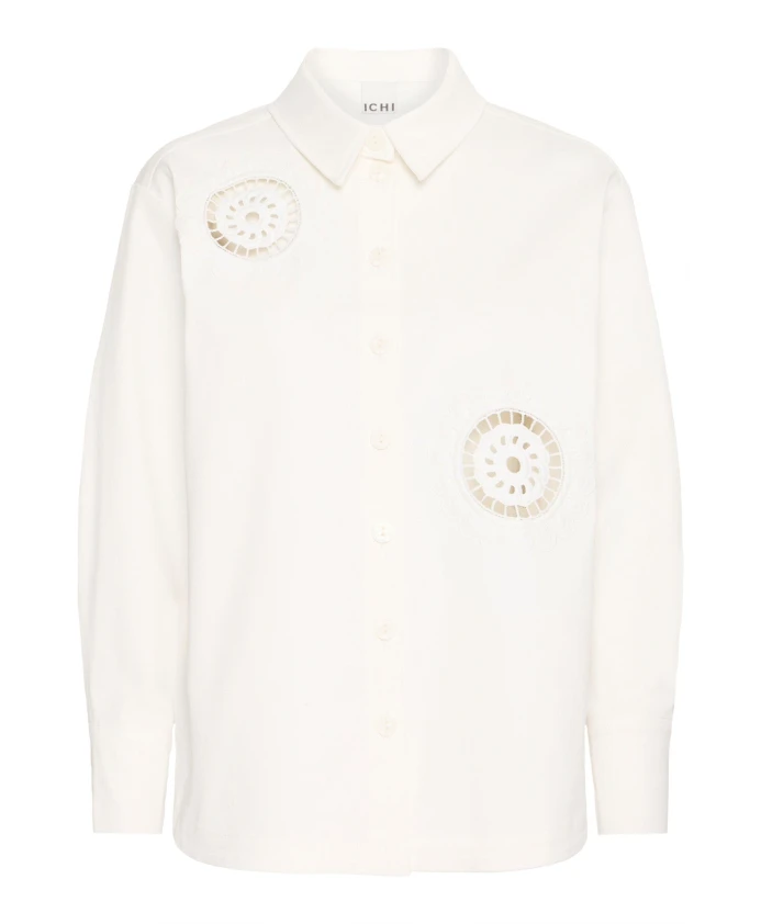 Рубашка с вышивкой «Танцор облаков» Ichi, белый
Рубашка с вышивкой «Танцор облаков» Ichi, белый