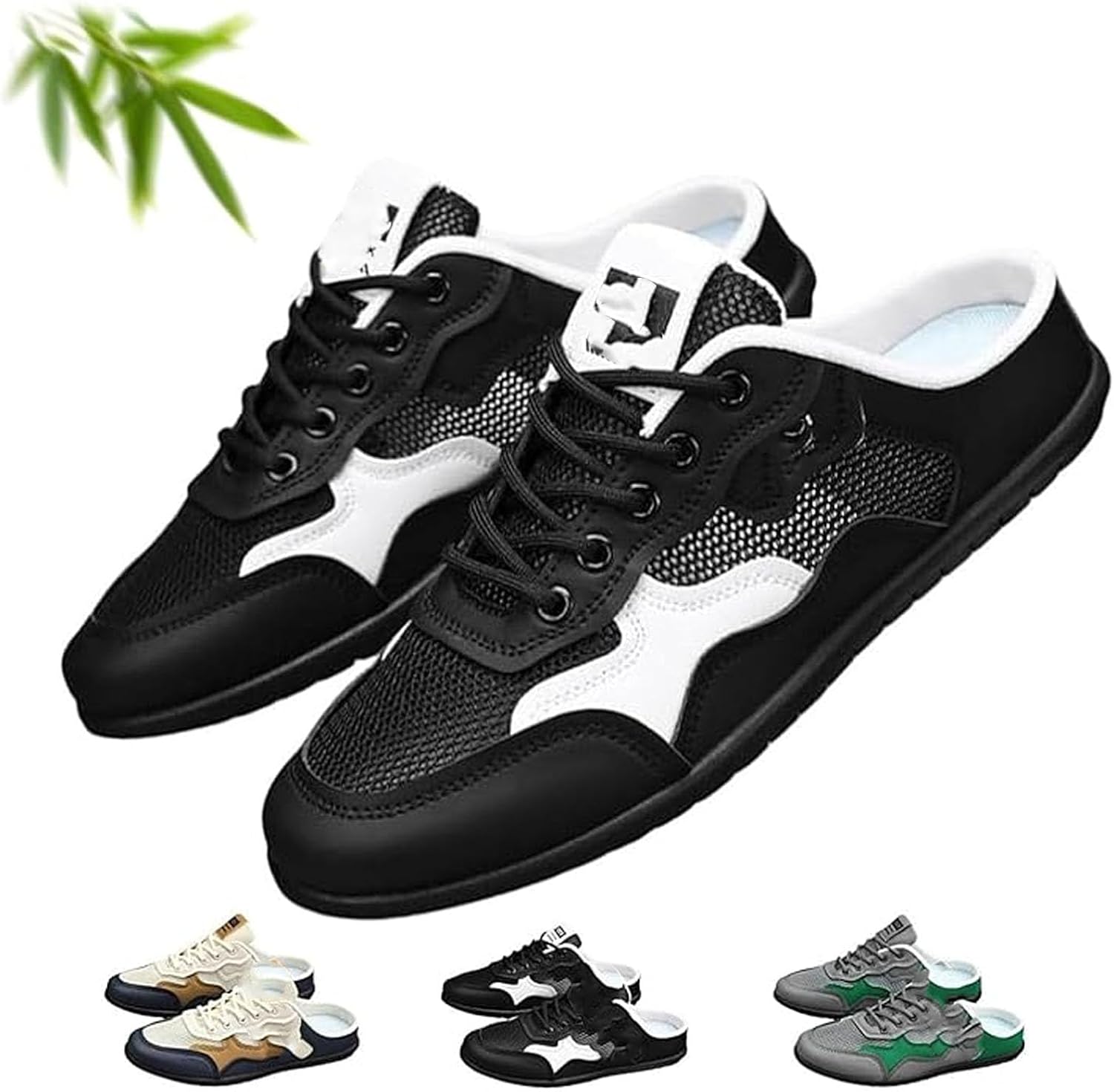 Мужские кроссовки без задника с эластичной посадкой, ультрамягкая дышащая сетка, сланцы-туфли для мужчин, легкие повседневные спортивные тапочки, низкие прогулочные обувь для улицы и походов Noworfewer, черный
Мужские кроссовки без задника с эластичной посадкой, ультрамягкая дышащая сетка, сланцы-туфли для мужчин, легкие повседневные спортивные тапочки, низкие прогулочные обувь для улицы и походов Noworfewer, черный