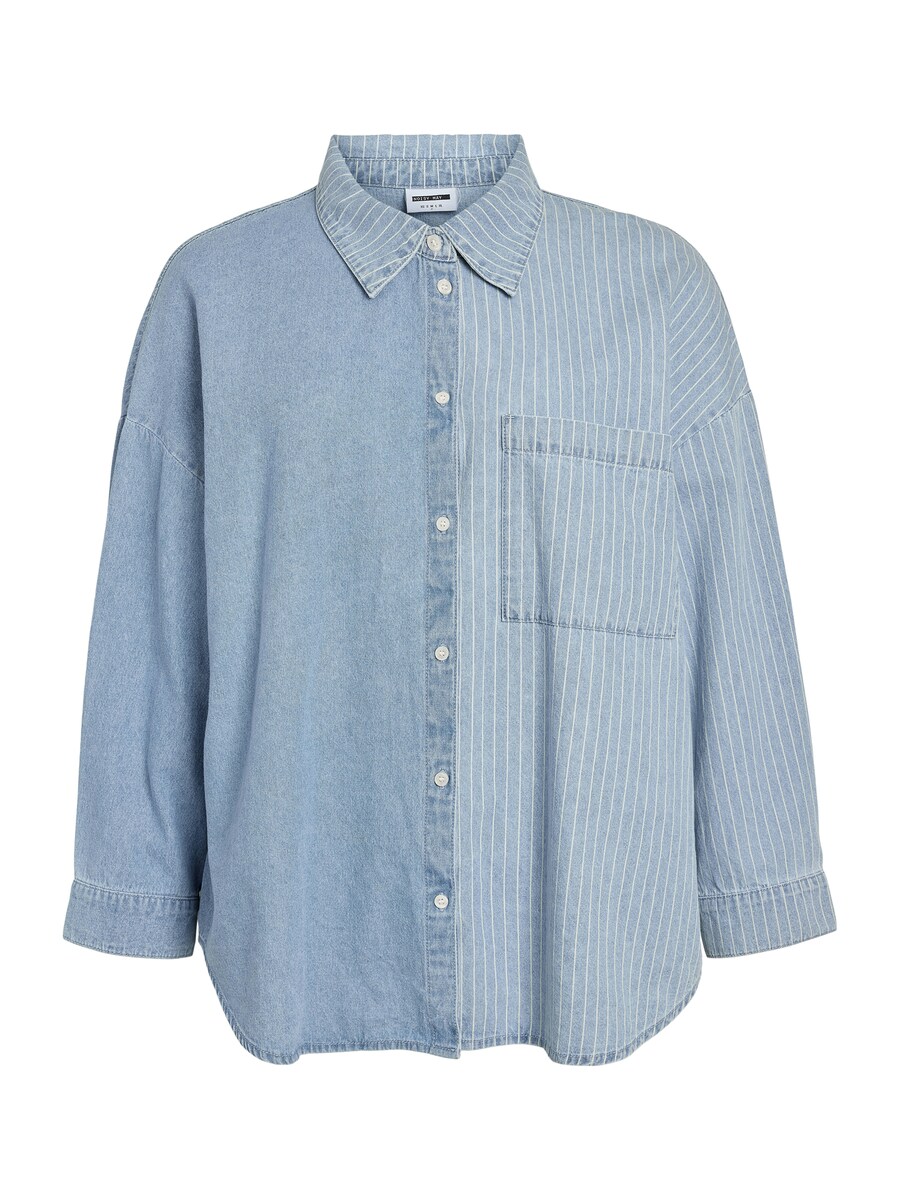 Блуза Noisy May Curve NMKATRI, синий деним
Блуза Noisy May Curve NMKATRI, синий деним