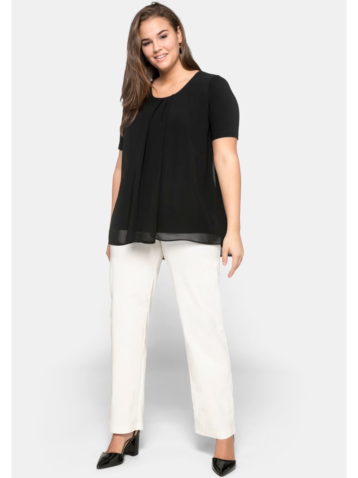 блузка рубашка черного цвета sheego
блузка рубашка черного цвета sheego