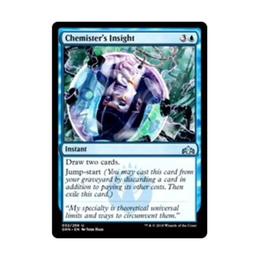 CCG Химическая проницательность (U), MTG - Guilds of Ravnica
CCG Химическая проницательность (U), MTG - Guilds of Ravnica