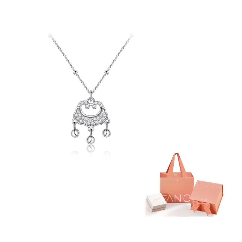 FANCI Серебряное ожерелье с драгоценными камнями S925 для женщин
FANCI Серебряное ожерелье с драгоценными камнями S925 для женщин