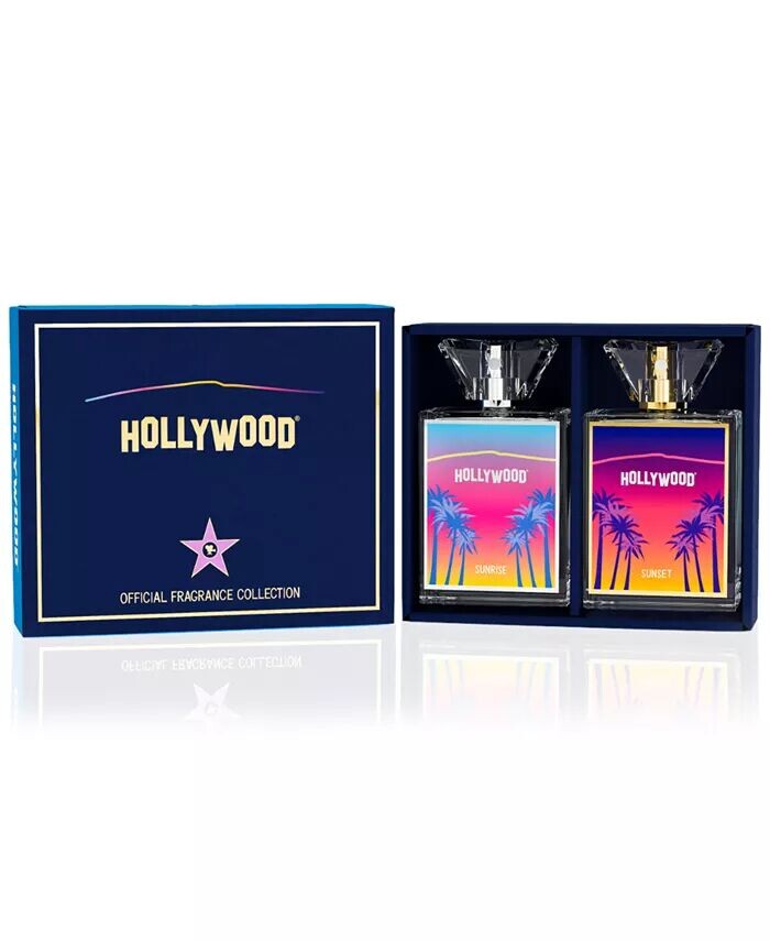 2 шт. Подарочный набор парфюмированной воды Sunrise & Sunset Hollywood Fragrance
2 шт. Подарочный набор парфюмированной воды Sunrise & Sunset Hollywood Fragrance