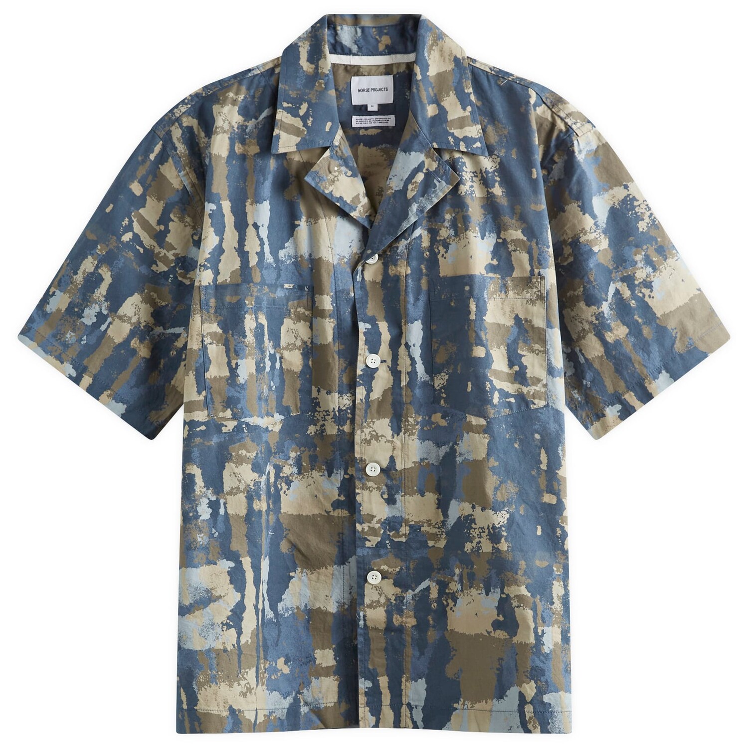 Рубашка с коротким рукавом Norse Projects Mads Print Vacation Shirt, цвет Steel Blue
Рубашка с коротким рукавом Norse Projects Mads Print Vacation Shirt, цвет Steel Blue