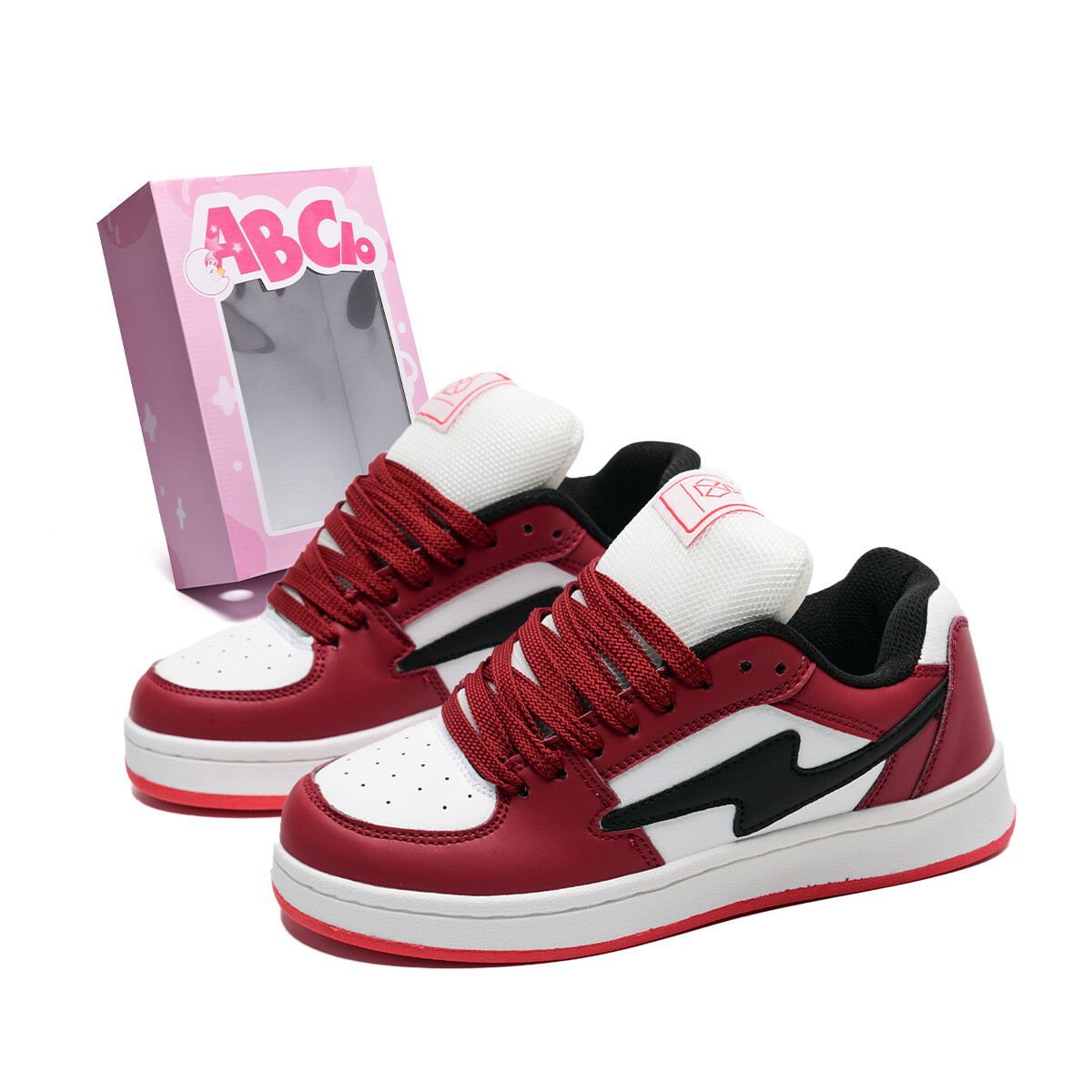 Кеды, скейтборд обувь унисекс низкий верх белый/красный Abcio
Кеды, скейтборд обувь унисекс низкий верх белый/красный Abcio