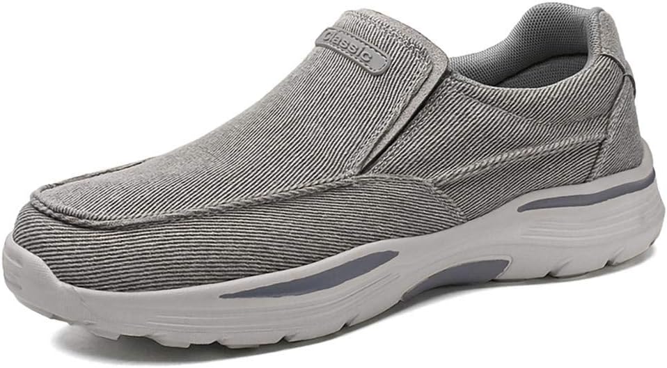 Мужские лоферы SNEKARMIN на весну/осень из канваса - удобная дышащая обувь для вождения, серые, серый
Мужские лоферы SNEKARMIN на весну/осень из канваса - удобная дышащая обувь для вождения, серые, серый