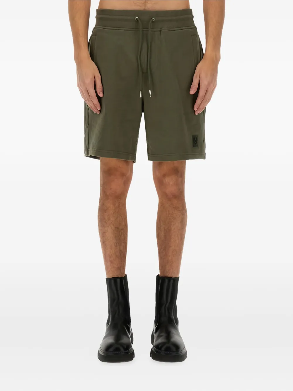 Шорты с нашивкой-логотипом Belstaff, зеленый
Шорты с нашивкой-логотипом Belstaff, зеленый