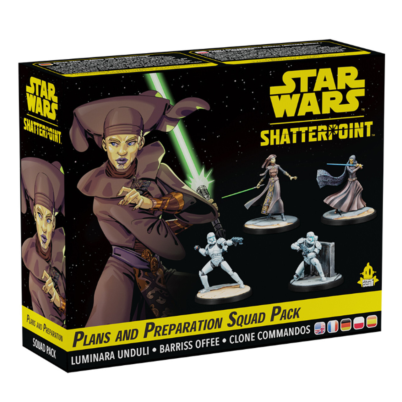 Миниатюра Star Wars: Shatterpoint - Plans & Preparation Squad Pack
Миниатюра Star Wars: Shatterpoint - Plans & Preparation Squad Pack