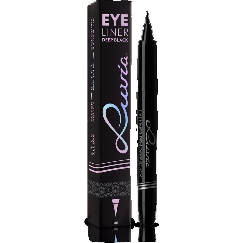 Подводка для глаз - глубокий черный Luvia Cosmetics, 1 ml
Подводка для глаз - глубокий черный Luvia Cosmetics, 1 ml