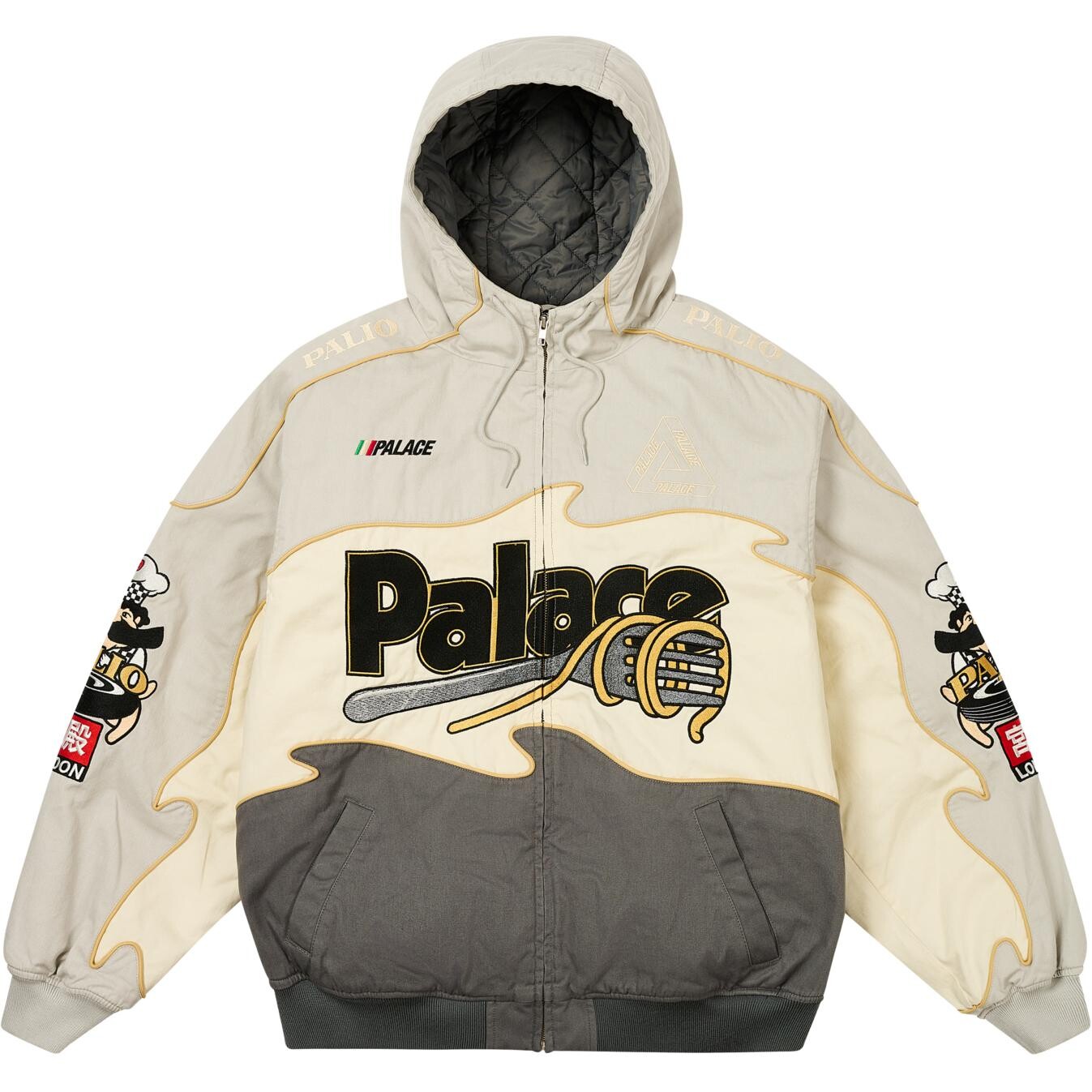 FW24 Куртка унисекс белый Palace
FW24 Куртка унисекс белый Palace
