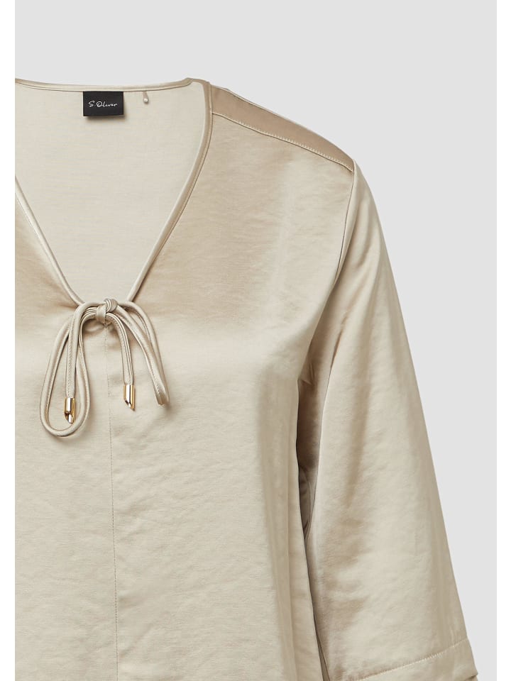 Блузка s.Oliver BLACK LABEL, бежевый
Блузка s.Oliver BLACK LABEL, бежевый