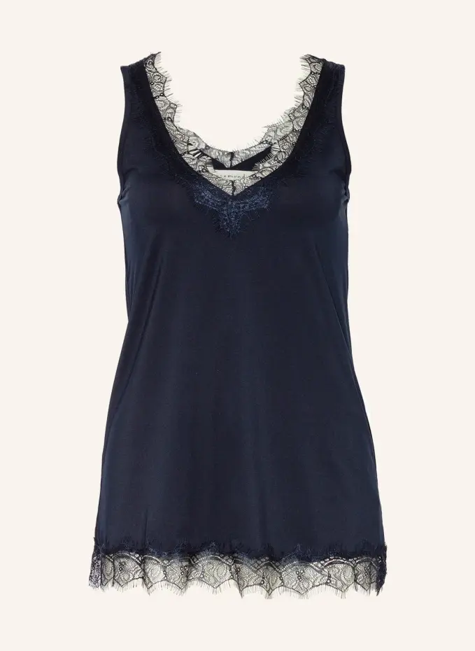 Топ с кружевной отделкой Rosemunde, синий
Топ с кружевной отделкой Rosemunde, синий