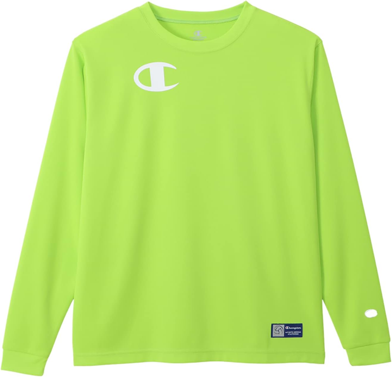 Мужская футболка с длинным рукавом Champion C3-YV410, круглый вырез, антибактериальная, влагоотводящая, быстросохнущая, с логотипом One Point, футболка с длинным рукавом, для волейбола, светло-зеленый
Мужская футболка с длинным рукавом Champion C3-YV410, круглый вырез, антибактериальная, влагоотводящая, быстросохнущая, с логотипом One Point, футболка с длинным рукавом, для волейбола, светло-зеленый