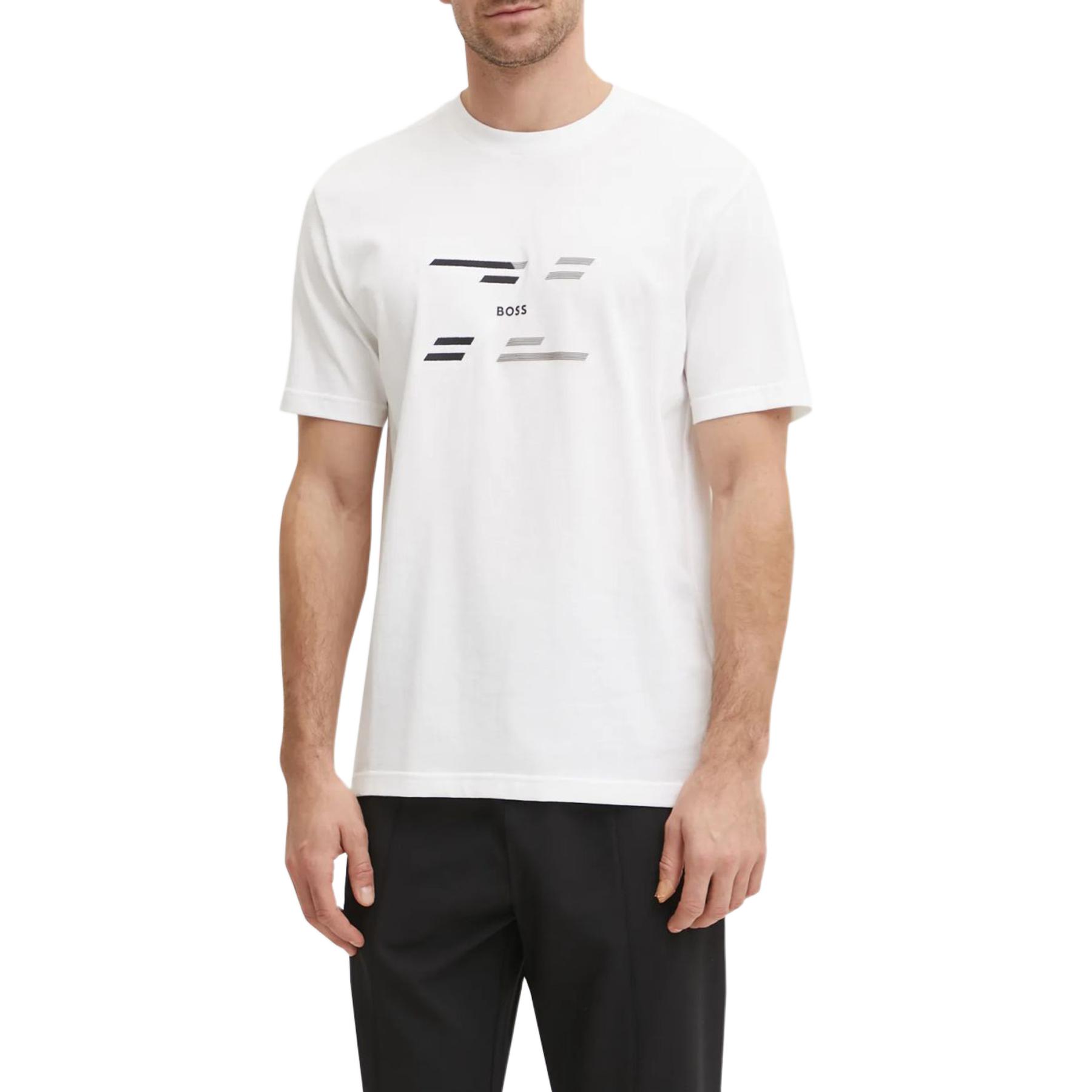 HUGO BOSS Футболка мужская белая, Белый, HUGO BOSS Футболка мужская белая
HUGO BOSS Футболка мужская белая, Белый, HUGO BOSS Футболка мужская белая
