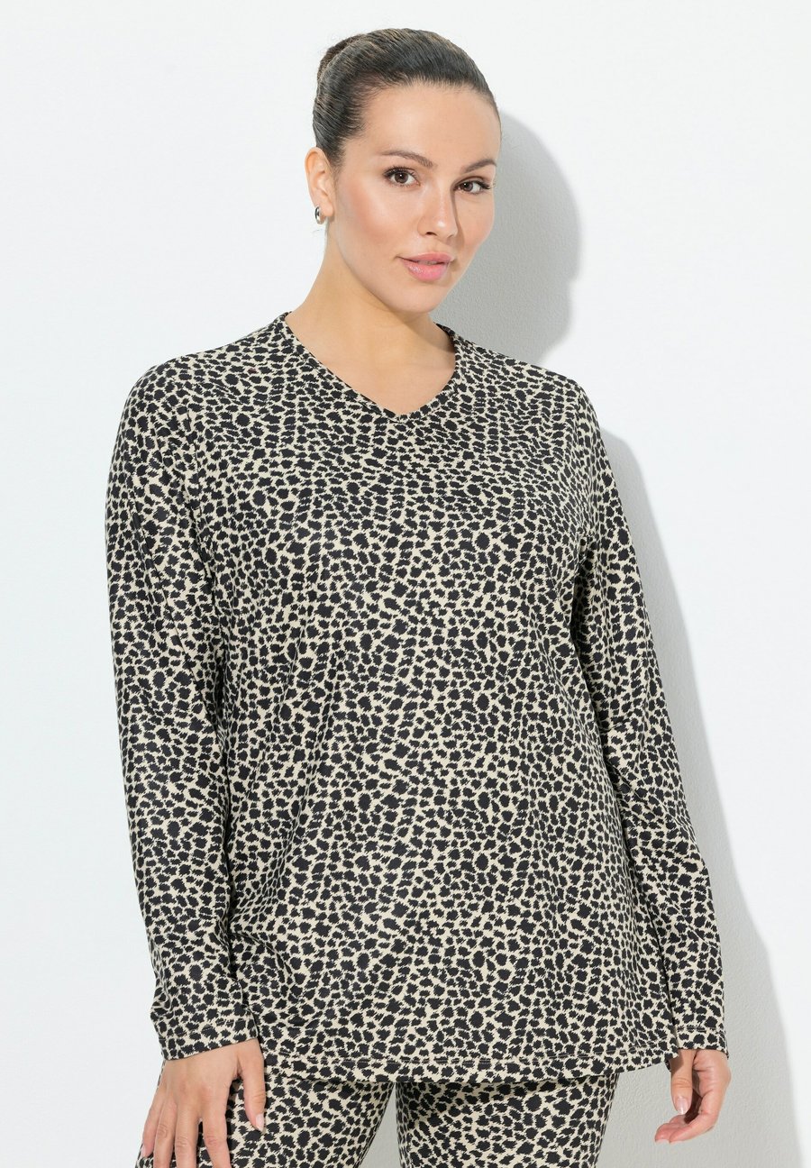 Топ Ulla Popken LEOPARD PRINT SKI, Black
Топ Ulla Popken LEOPARD PRINT SKI, Black