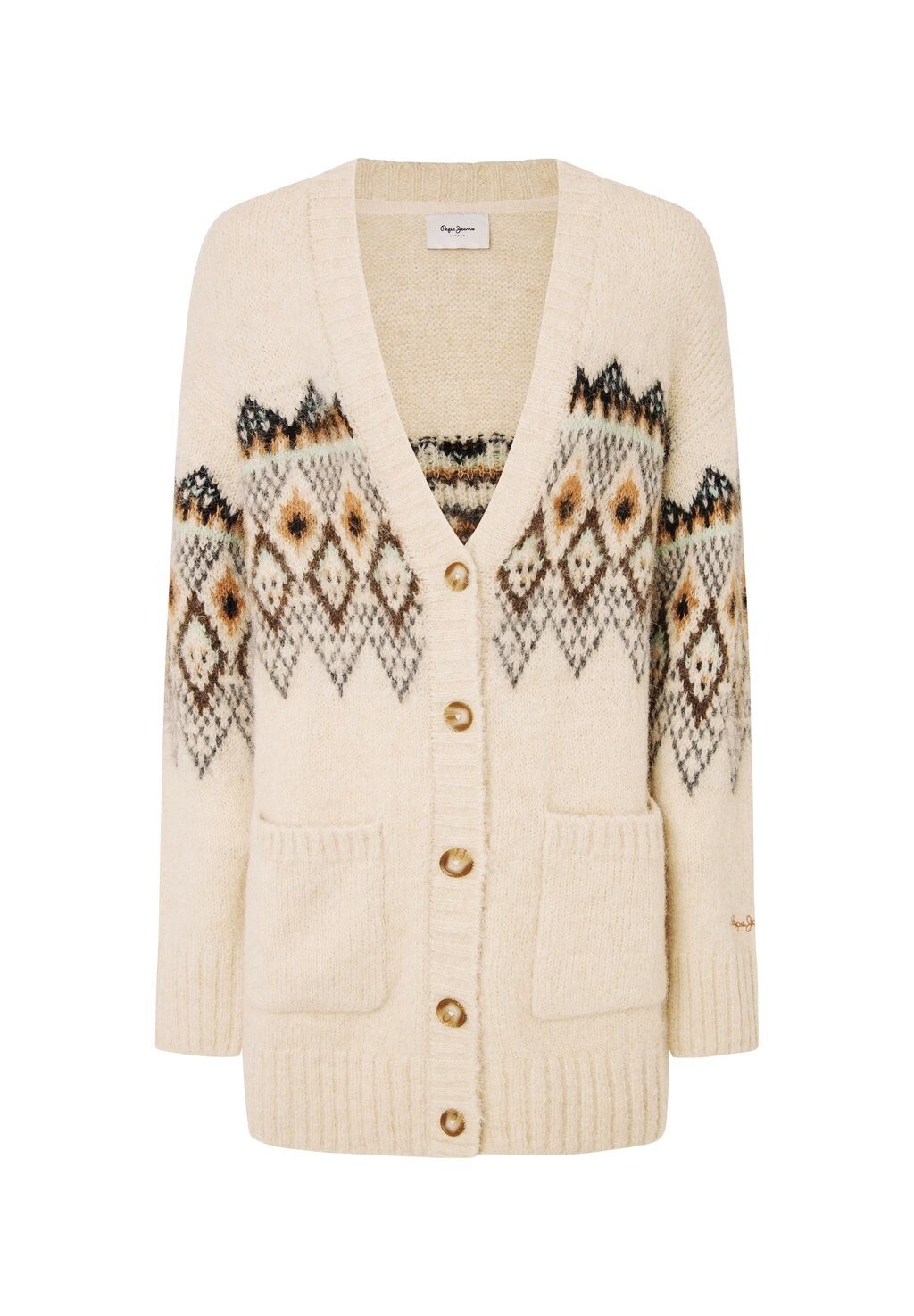 Кардиган HELIA Pepe Jeans, молочный
Кардиган HELIA Pepe Jeans, молочный