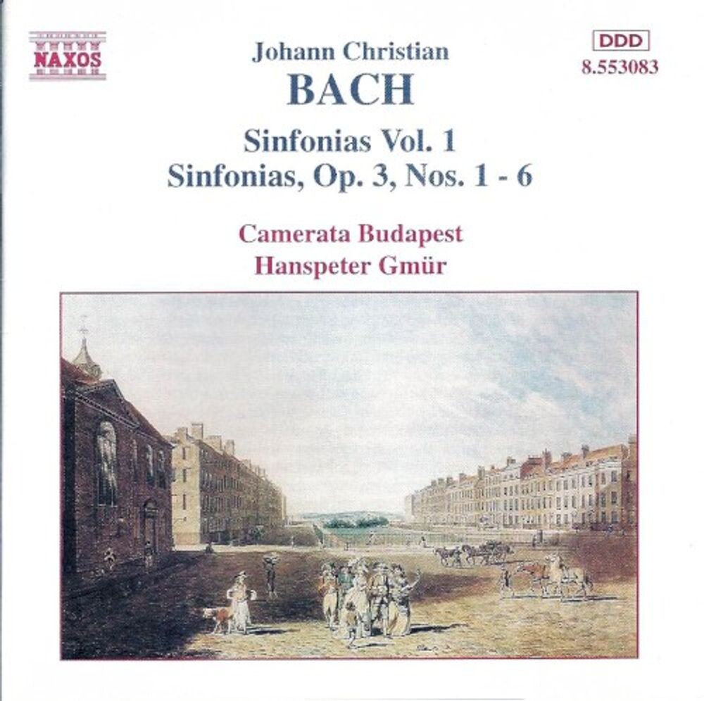 Диск CD Sinfonia Vol. 1 - Johann Christian Bach
Диск CD Sinfonia Vol. 1 - Johann Christian Bach