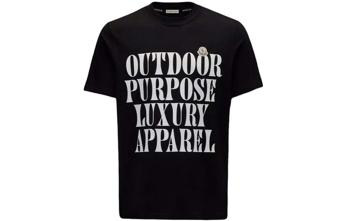 SS22 Футболка мужская черная Moncler
SS22 Футболка мужская черная Moncler