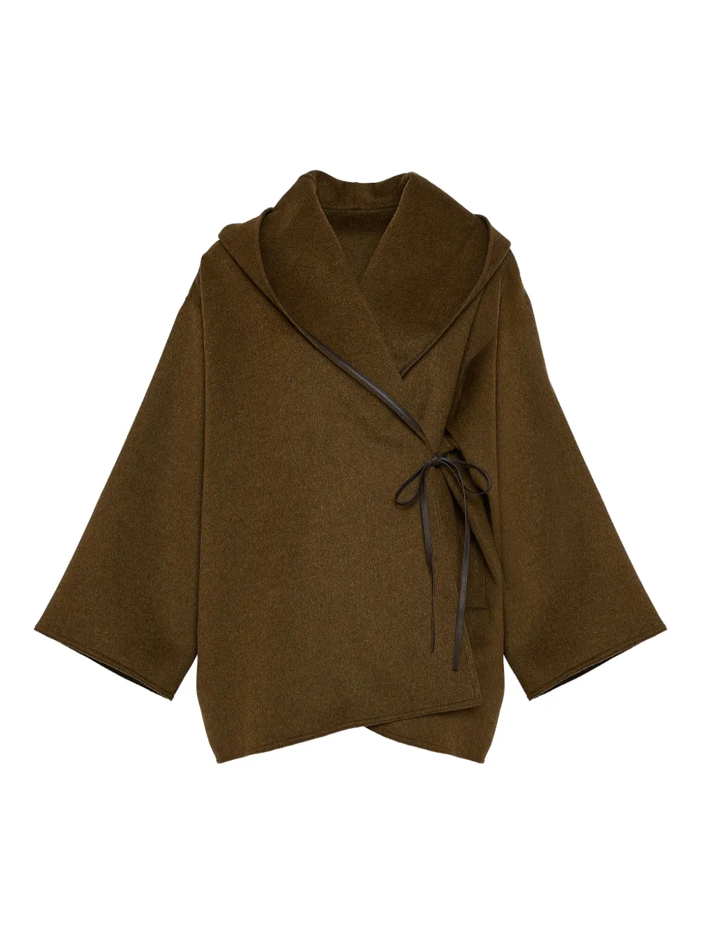 Пальто-халат с капюшоном YVES SALOMON, коричневый
Пальто-халат с капюшоном YVES SALOMON, коричневый