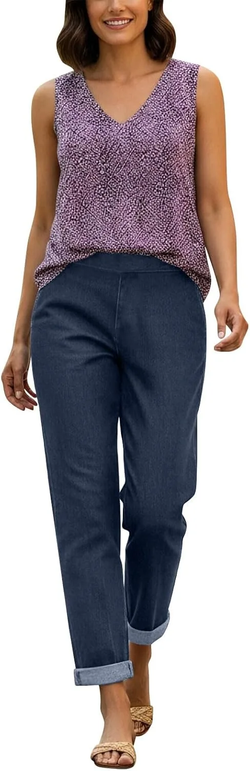 Женские джинсы Casual Wide Leg с высокой посадкой и прямыми штанинами
Женские джинсы Casual Wide Leg с высокой посадкой и прямыми штанинами