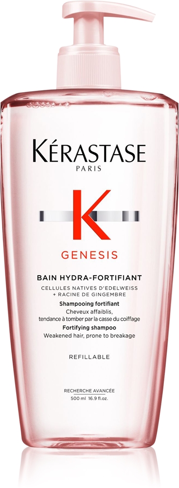 Genesis Bain Hydra-Fortifiant укрепляющий шампунь для слабых, редких волос Kérastase, 500 мл
Genesis Bain Hydra-Fortifiant укрепляющий шампунь для слабых, редких волос Kérastase, 500 мл