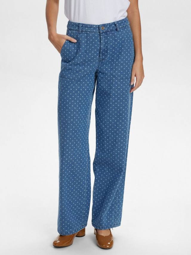 Джинсы Haddie в горошек Numph, Blue Multi
Джинсы Haddie в горошек Numph, Blue Multi