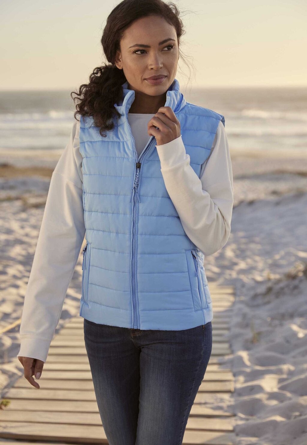 Жилет Elbsand, голубой
Жилет Elbsand, голубой