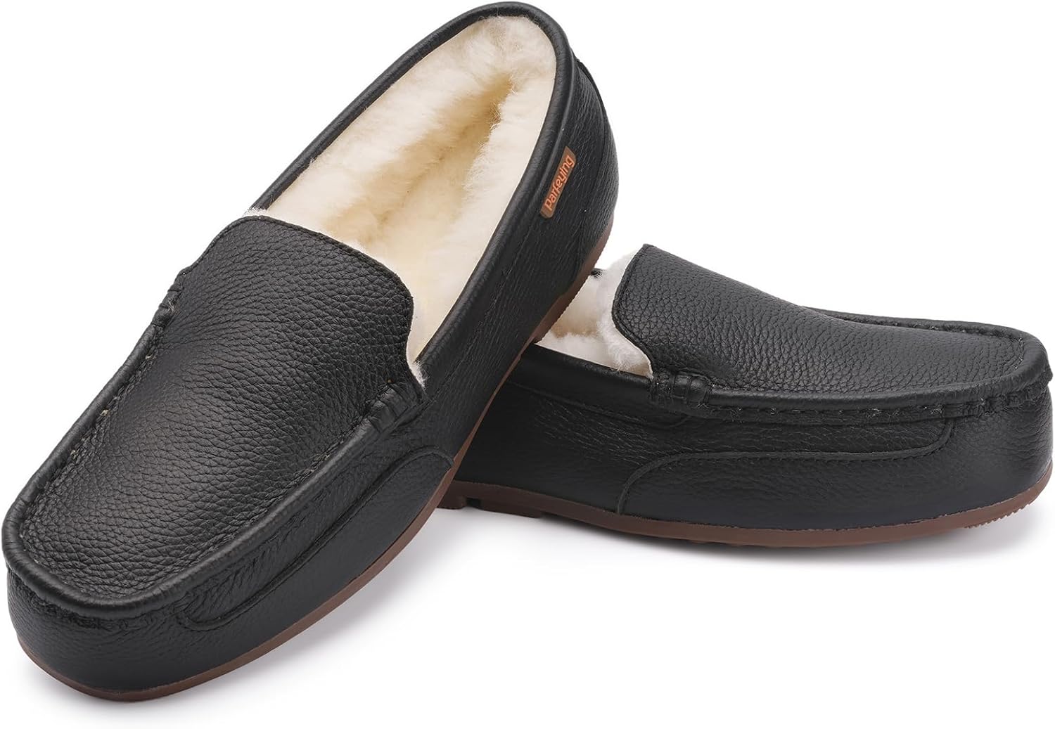 Мужские тапочки Parfeying для дома и улицы из овчины с эффектом памяти, стиль обуви для вождения, черный
Мужские тапочки Parfeying для дома и улицы из овчины с эффектом памяти, стиль обуви для вождения, черный