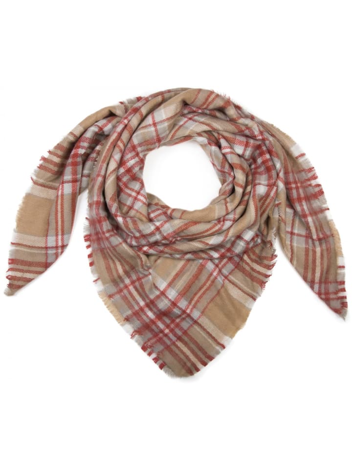 Шарф-плед бежево-серо-красного цвета styleBREAKER
Шарф-плед бежево-серо-красного цвета styleBREAKER