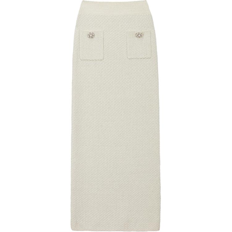 Self-portrait Женская повседневная длинная юбка с автопортретом Ivory White
Self-portrait Женская повседневная длинная юбка с автопортретом Ivory White