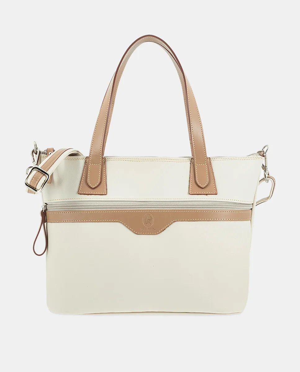 Сумка-корзина с ручками и регулируемым плечевым ремнем El Potro, бежевый
Сумка-корзина с ручками и регулируемым плечевым ремнем El Potro, бежевый