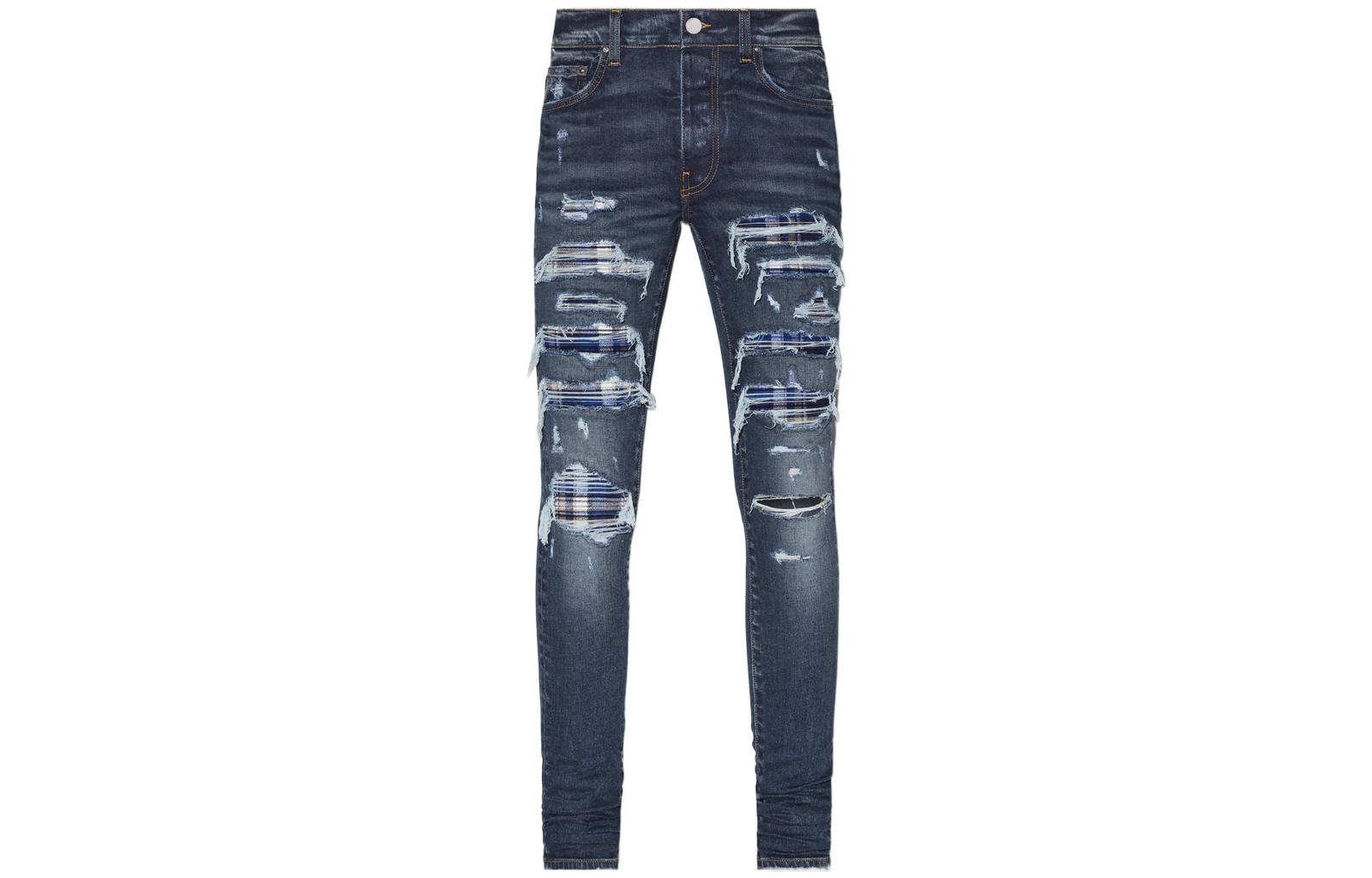 Синие облегающие джинсы Plaid Thrasher AMIRI
Синие облегающие джинсы Plaid Thrasher AMIRI