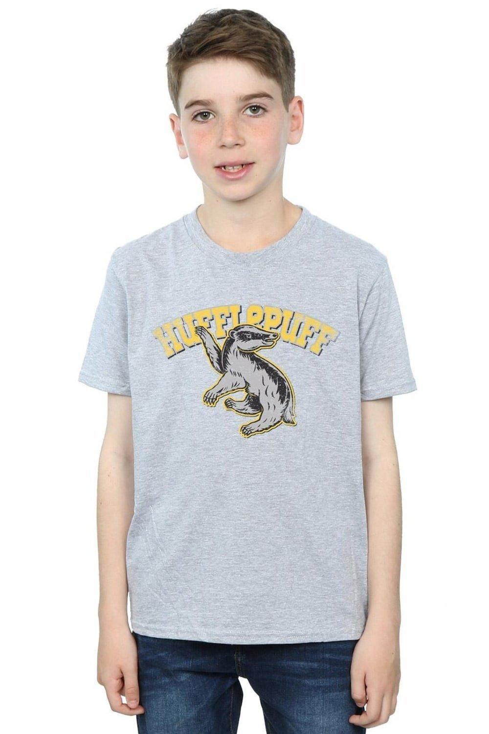 Хлопковая футболка Хаффлпаффа Harry Potter, серый
Хлопковая футболка Хаффлпаффа Harry Potter, серый