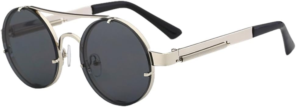 Винтажные красные солнцезащитные очки в стиле стимпанк для мужчин, круглые, из сплава металла, ретро, тонированные, для женщин в готическом стиле, SUN266 Generic, Mty151 Silver Grey
Винтажные красные солнцезащитные очки в стиле стимпанк для мужчин, круглые, из сплава металла, ретро, тонированные, для женщин в готическом стиле, SUN266 Generic, Mty151 Silver Grey