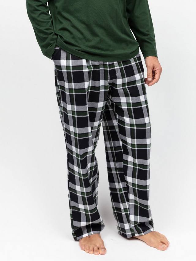 Хлопковые пижамные брюки в клетку Cyberjammies, Black
Хлопковые пижамные брюки в клетку Cyberjammies, Black
