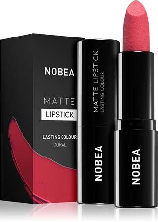 Матовая помада NOBEA Day-to-Day Matte Lipstick, Coral #M17 3 g
Матовая помада NOBEA Day-to-Day Matte Lipstick, Coral #M17 3 g