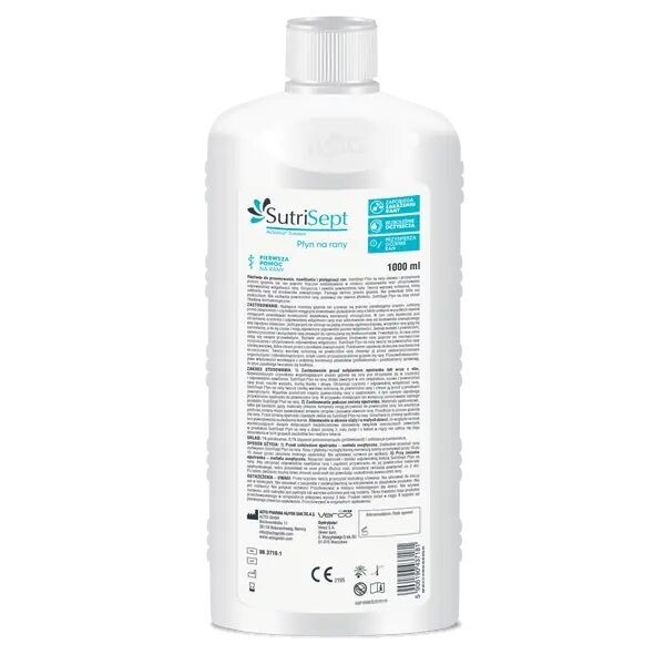 Препарат, ускоряющий заживление ран Sutrisept płyn, 1000 мл
Препарат, ускоряющий заживление ран Sutrisept płyn, 1000 мл