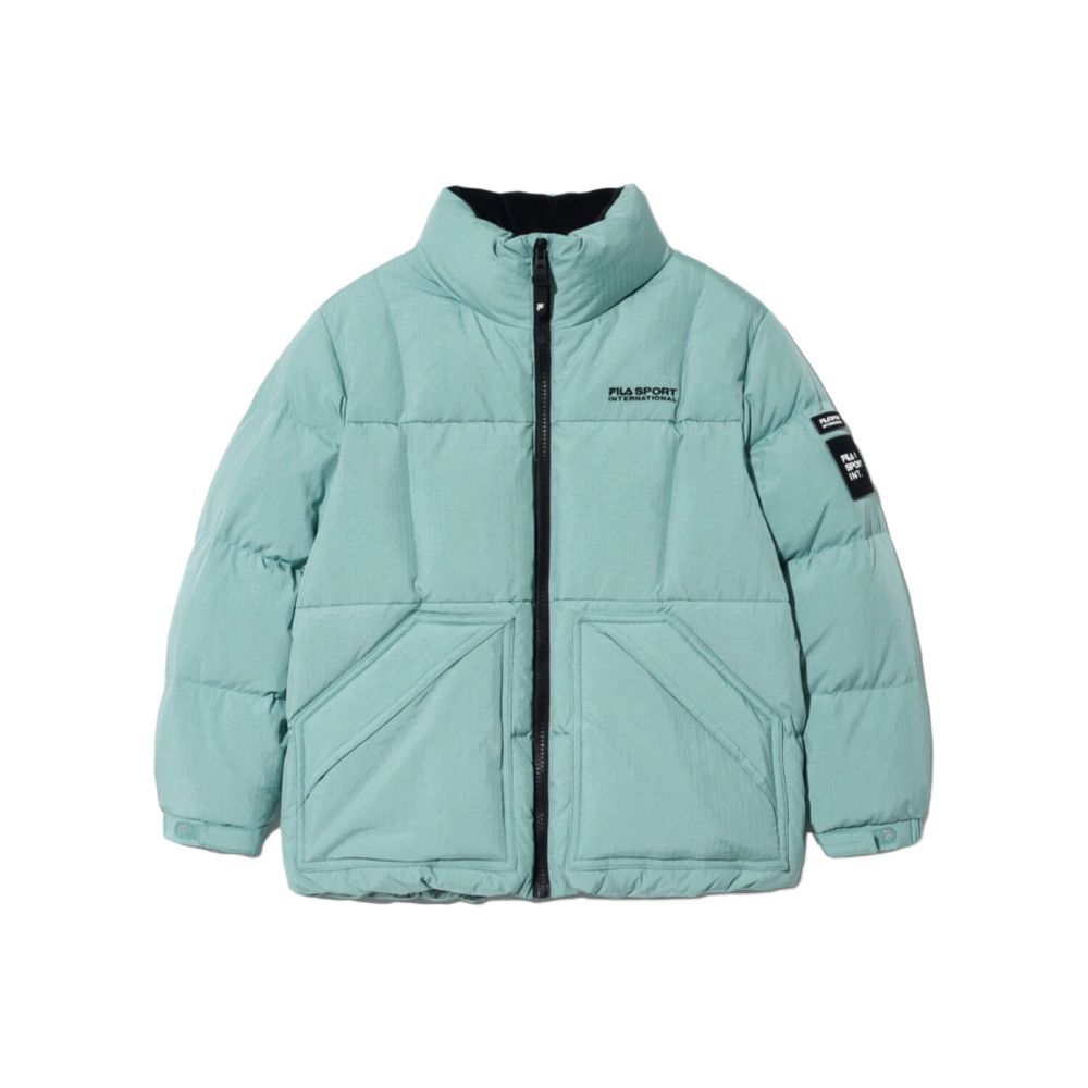 Fila Kids Пуховая куртка темно-зеленого цвета для подростков
Fila Kids Пуховая куртка темно-зеленого цвета для подростков