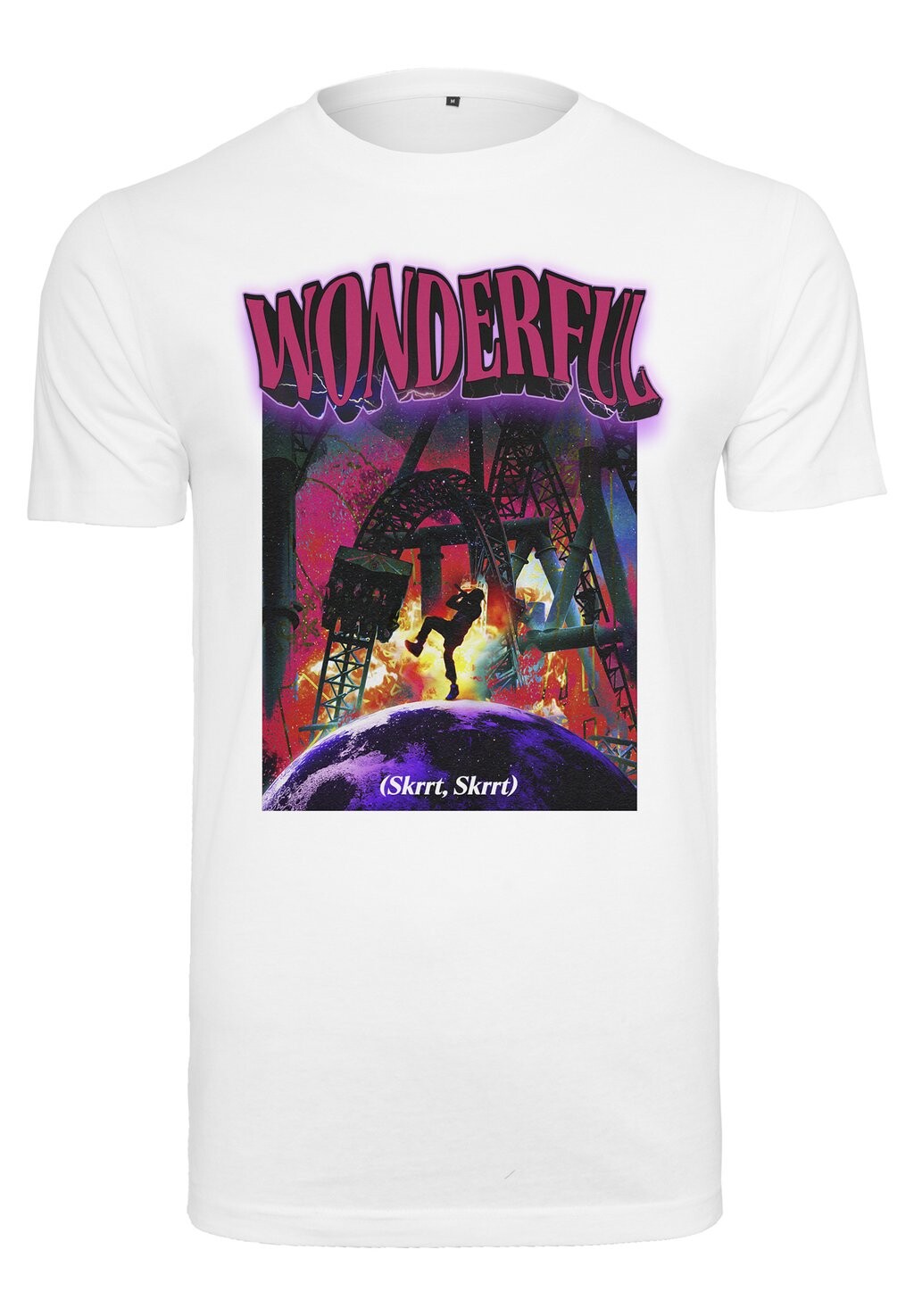 Футболка с набивным рисунком Wonderful Mister Tee, белая
Футболка с набивным рисунком Wonderful Mister Tee, белая