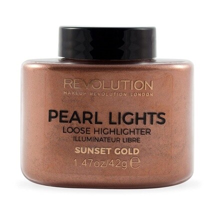 Рассыпчатая пудра-хайлайтер Revolution Pearl Lights Sunset Gold, Makeup Revolution
Рассыпчатая пудра-хайлайтер Revolution Pearl Lights Sunset Gold, Makeup Revolution